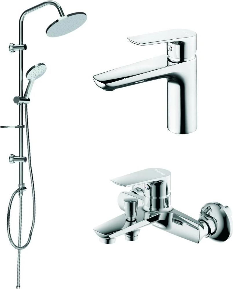 Solo Banyo Batarya ve Yağmurlama Duş Seti