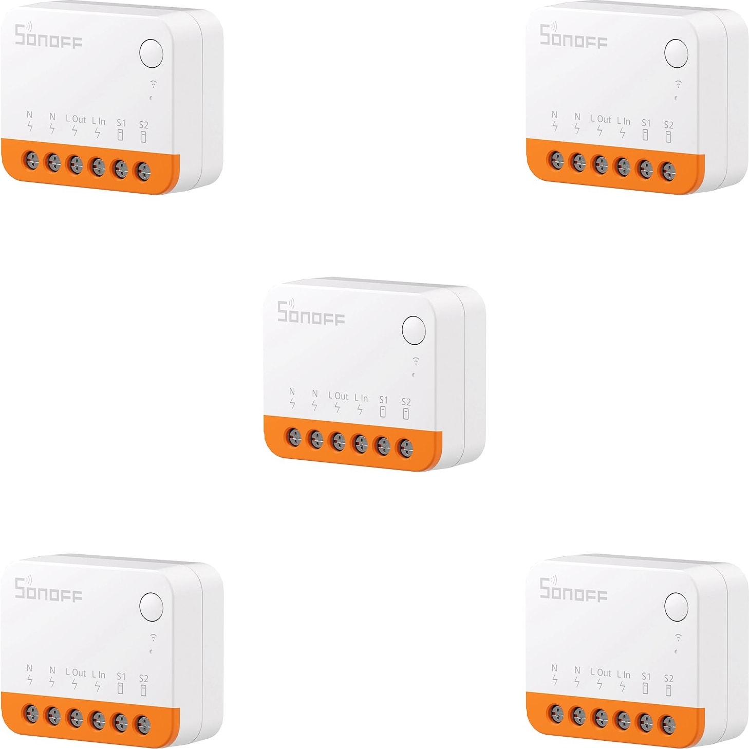 Mini R4 Akıllı Röle 5 Adet