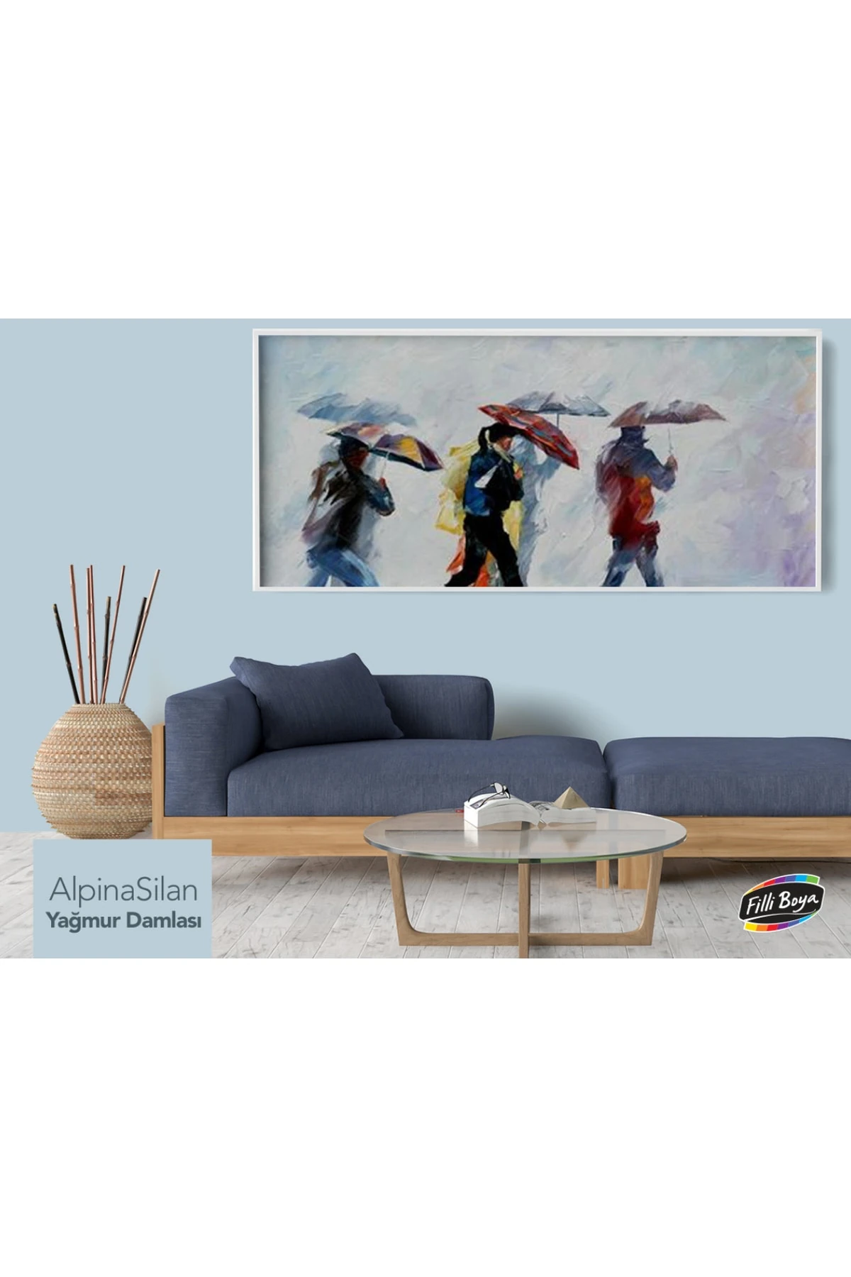 Filli Momento Silan Silinebilir Ipeksi Mat Içcephe Duvar Boyası 2.5ltyağmurdamlası