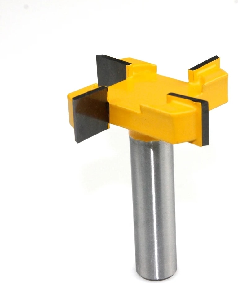 12.7X51X12.7MM Lavıe 1 Adet 4 Kenar T Tipi Planya Kesici Ağaç Işleme Aleti Freze Uçları Ahşap Endüstriyel Sınıf Freze Kesicisi Planya (Yurt Dışından)
