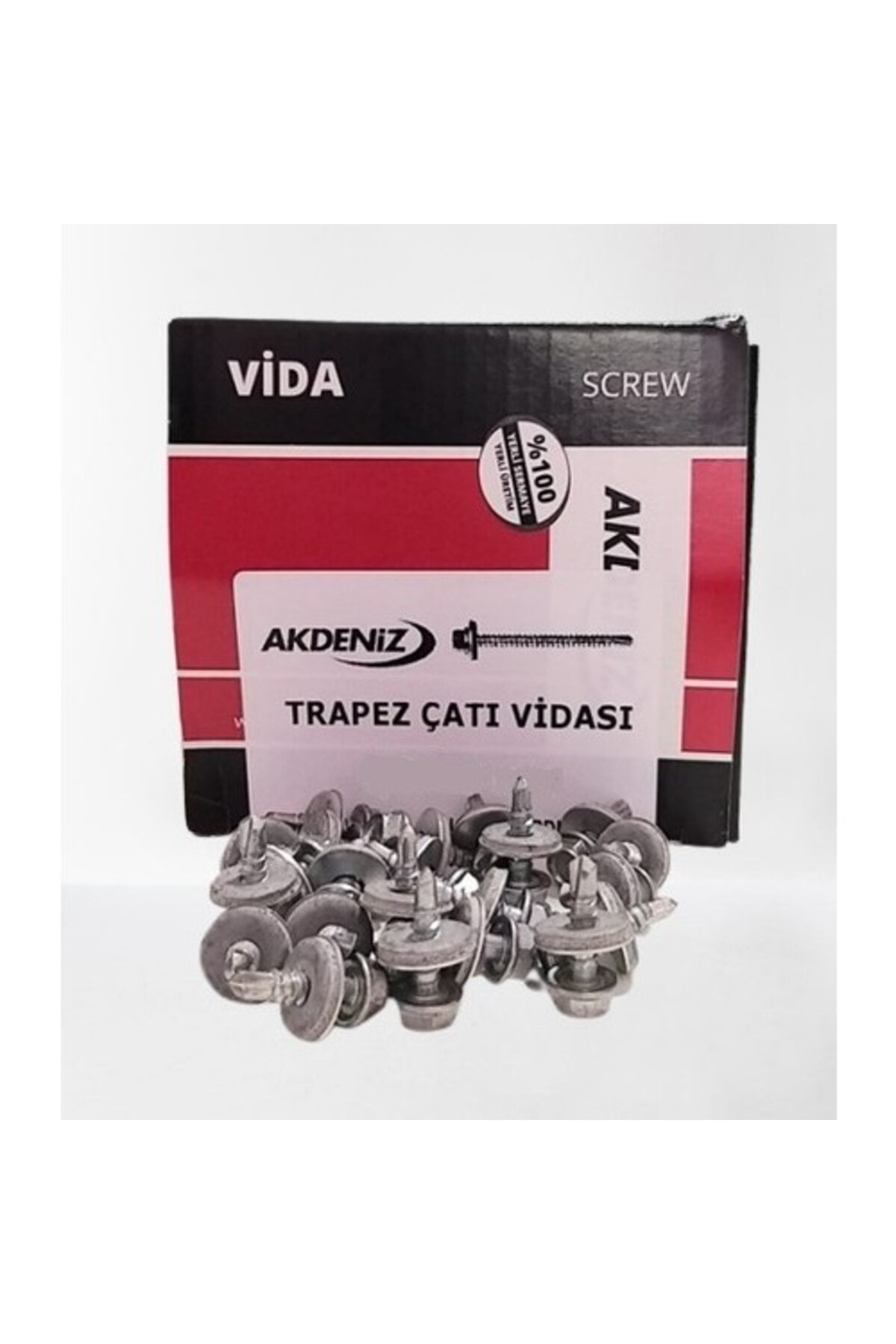 AKDENİZ  Trapez Çatı Vidası 5,5X60 (1200 Adet)