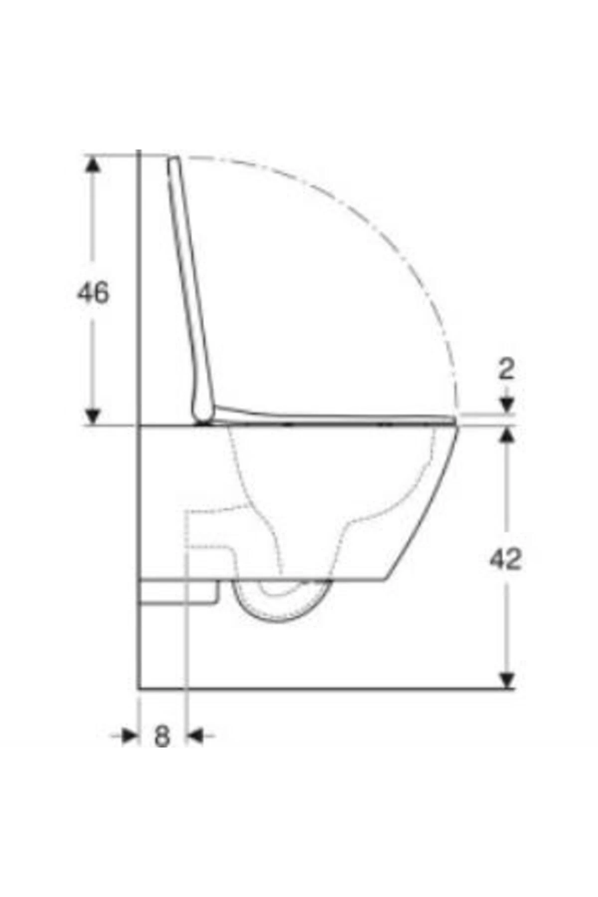 Smyle Square Rimfree Alpha10 Soft Asma Klozet Seti - Parlak Krom