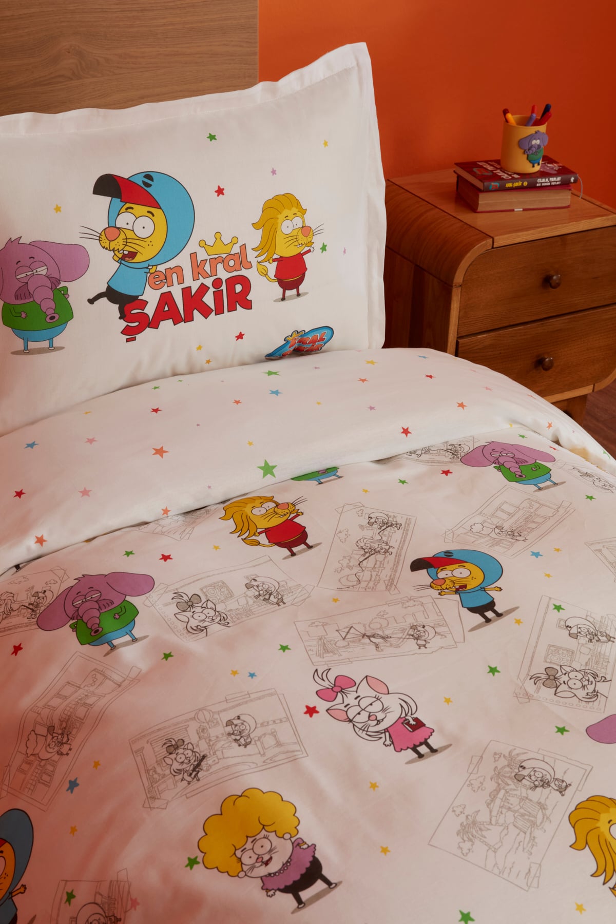 X Kral Şakir En Kral Şakir Tek Kişilik Nevresim Takımı
