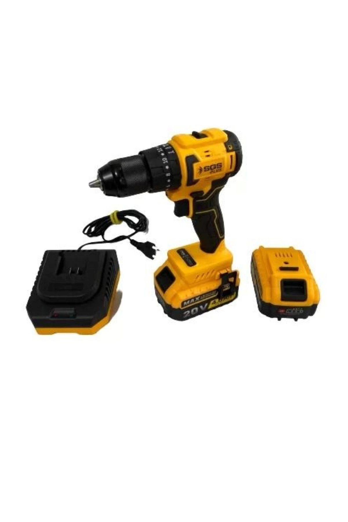 SGS 2 Plus 5530 Darbeli Akülü Vidalama 20V 4Ah Darbeli Kablosuz 2 Yıl 20 Volt 0 - 250 Watt