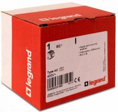 403188 Yangın Koruma Rölesi 2X63A 300MA Ac Tip