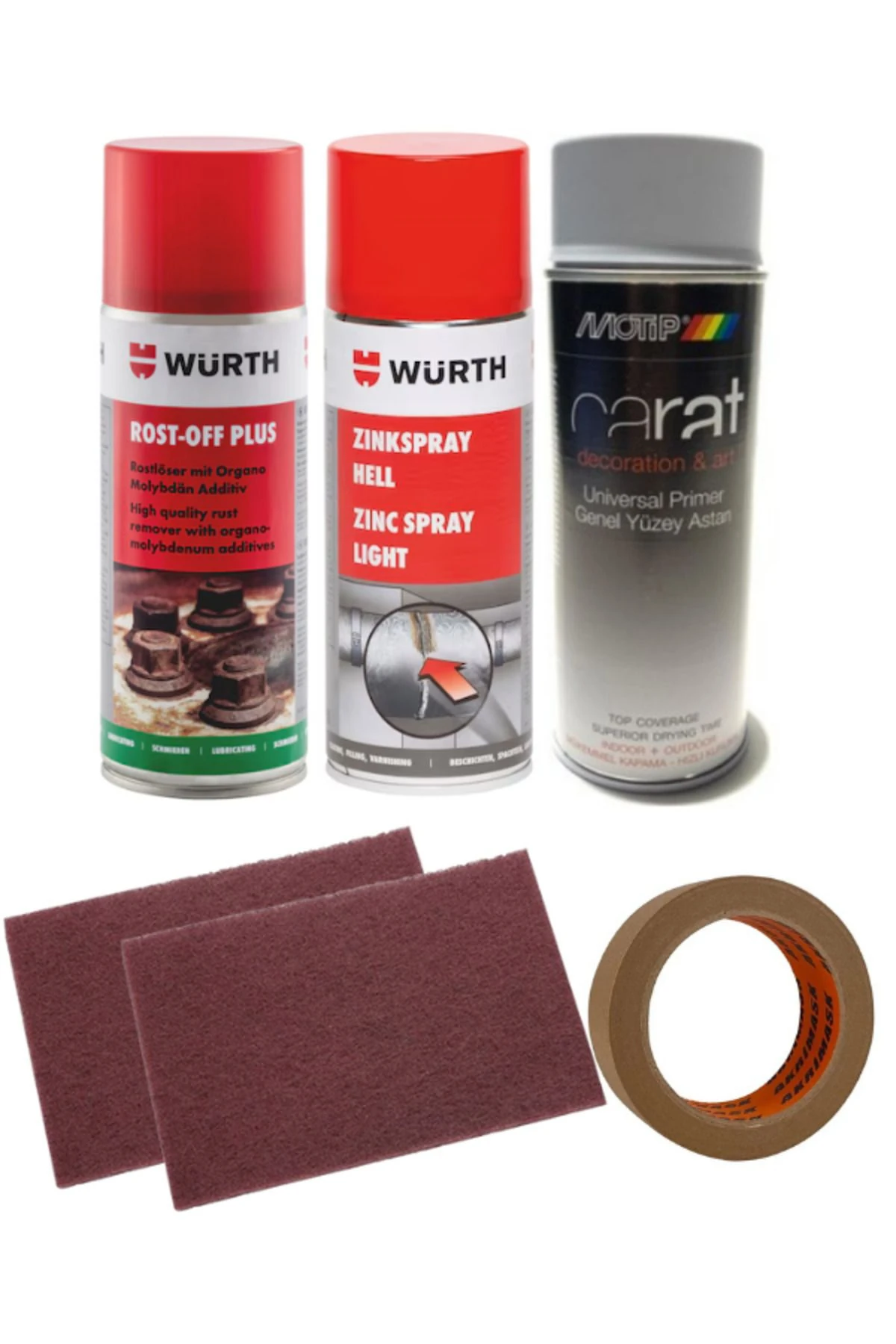 PASLI YÜZEY KORUMA SETİ