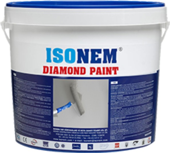 Isonem Diamond Paint (Parlak Iç-Dış Cephe Boyası) 10KG