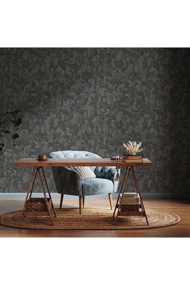 Duvar Kağıdı Doğal Taş Desenli Non-woven Kağıt Taban Vinil Kaplı