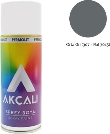 Sprey Boya 307 Orta Gri Ral 7015 400 Ml.