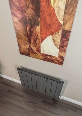 Selanik Yatay Alüminyum Radyatör 850X600 Pütürlü Beyaz (Ral 9016)