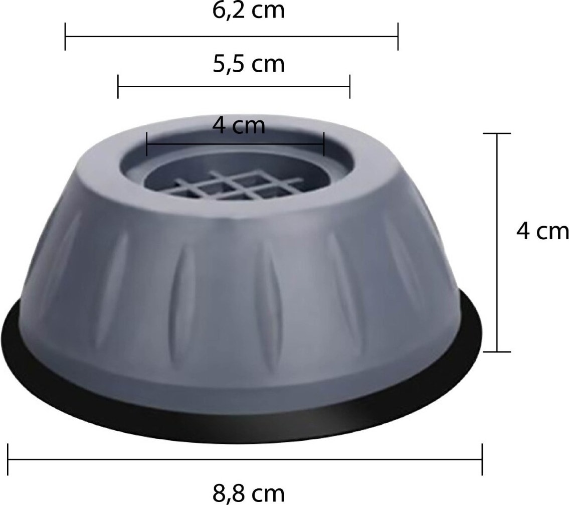 Çamaşır Makinesi Titreşim Engelleyici Stoper 4 Lü Set