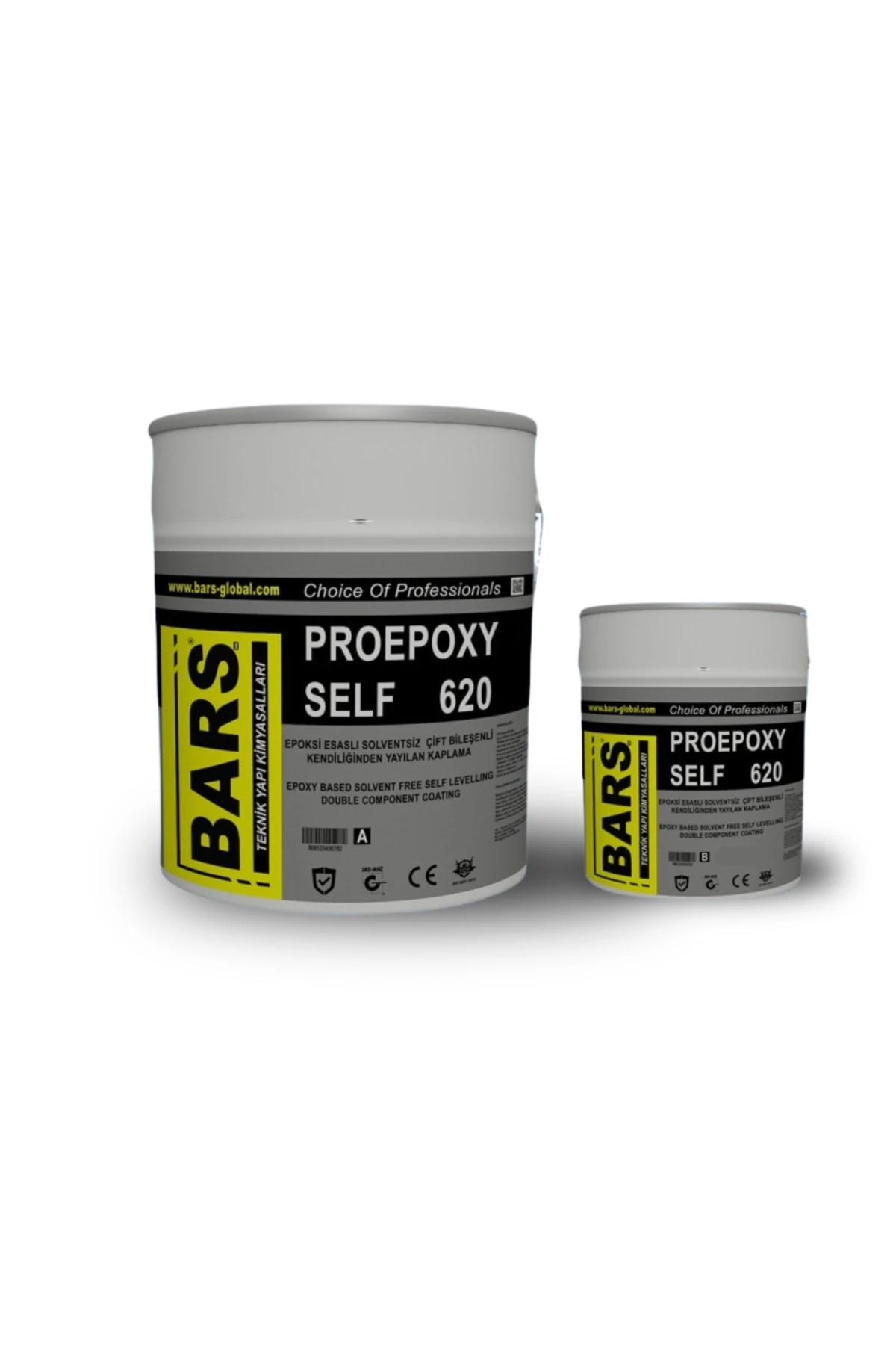 620 PROEPOXY SELF Kendiliğinden Yayılan Solventsiz Epoksi Zemin Kaplama, Yüksek Dayanım