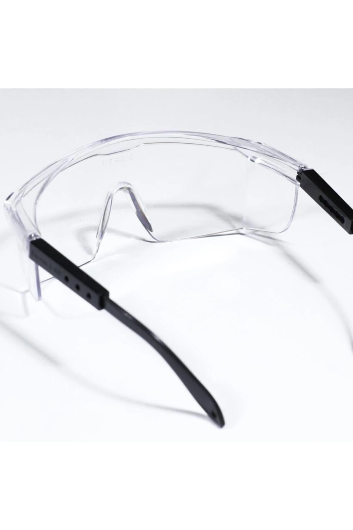 Iş Güvenlik Güvenliği Gözlüğü Deney Laboratuvar Labaratuvar Koruyucu Gözlük Şeffaf Ürünleri