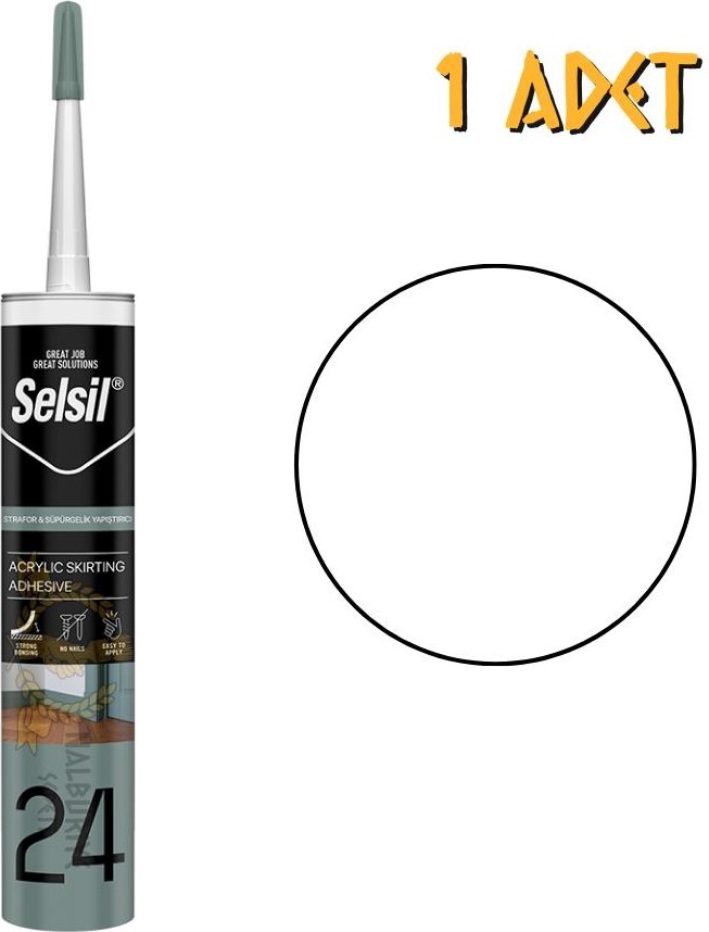 Strafor Süpürgelik Montaj Yapıştırıcı Sıvı Çivi 300 Ml. - 1 Adet