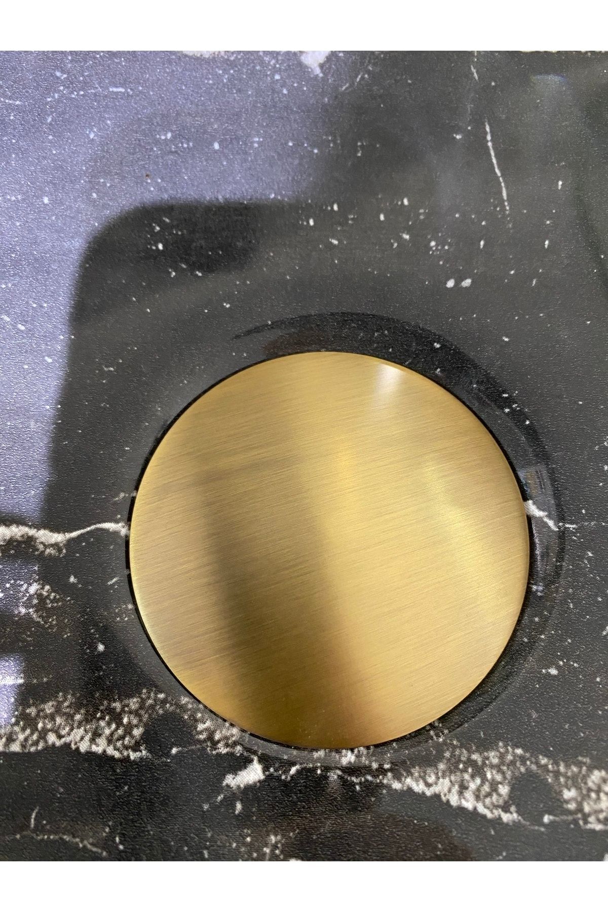 Mat Gold Lavabo Gideri Antik Gold Lavabo Süzgeci Pirinç Malzeme