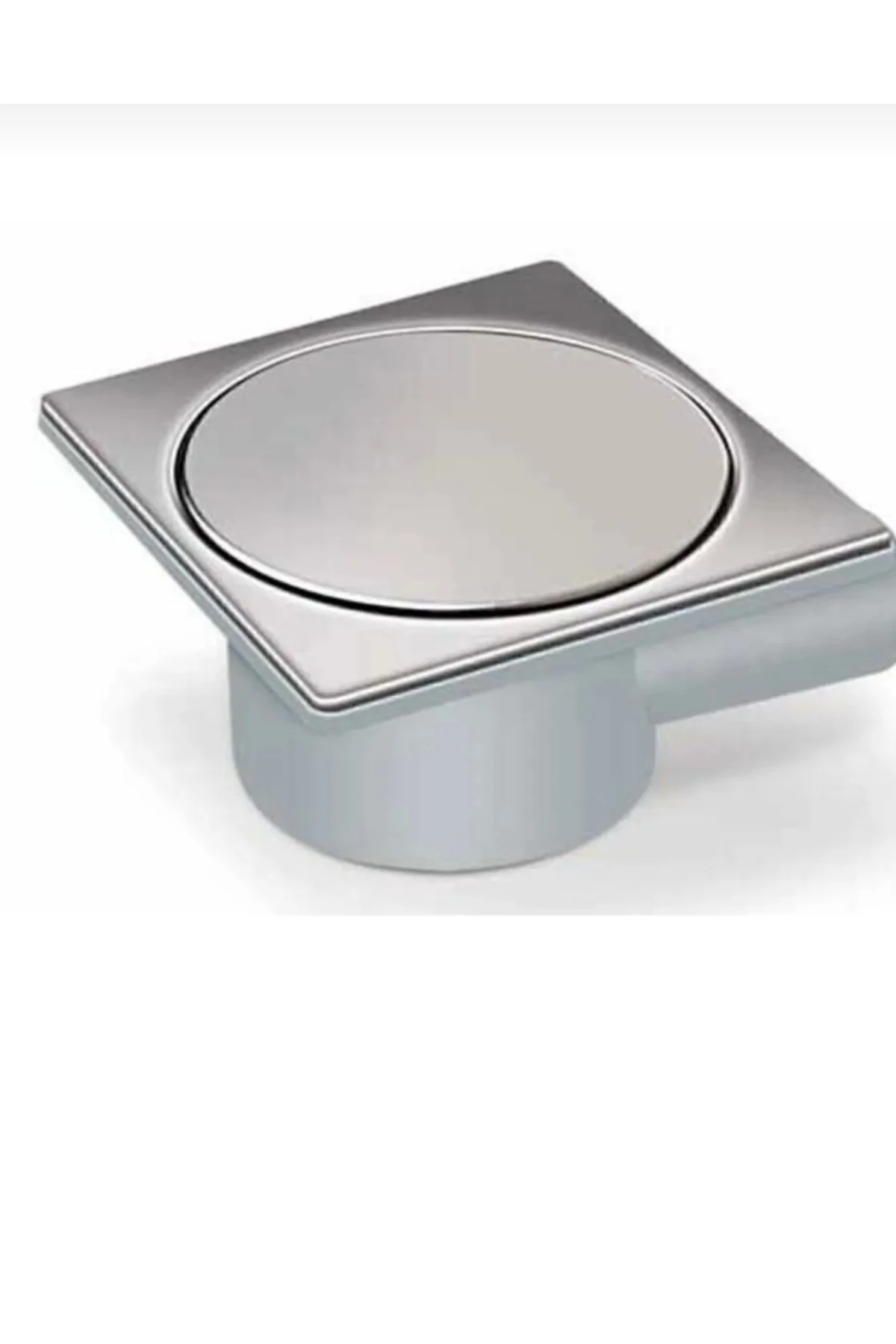 Banyo Yer Sifonu Koku Gidericili Bas Bırak Sistem Banyo Gideri Krom Renk