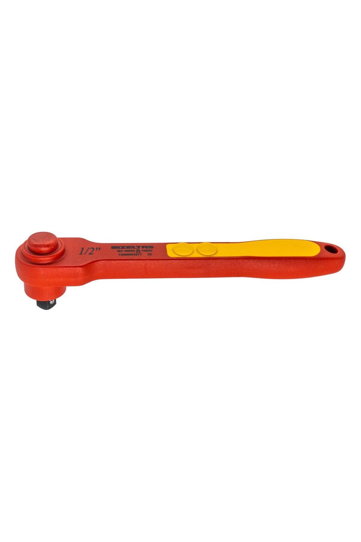 Izeltaş 13000005277 1/2" 1000v Izoleli Cırcır Lokma Kolu 36 Diş