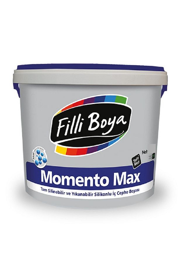 Masal Pembesi Momento Max Tam Silinebilir Silikonlu Iç Cephe Boyası 2,5 Lt
