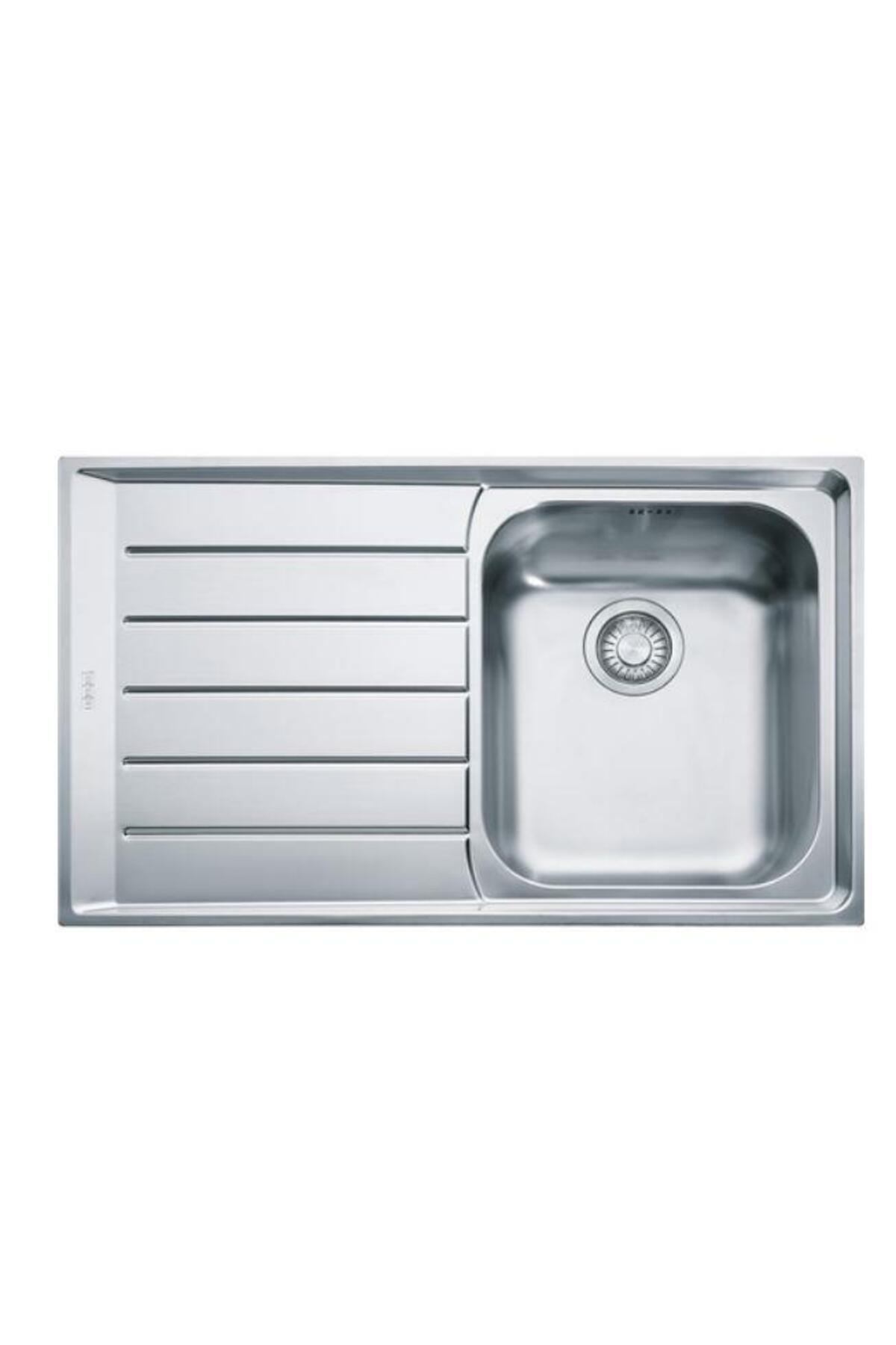 Neptun - Nex 611 Paslanmaz Çelik Eviye Sol Damlalıklı