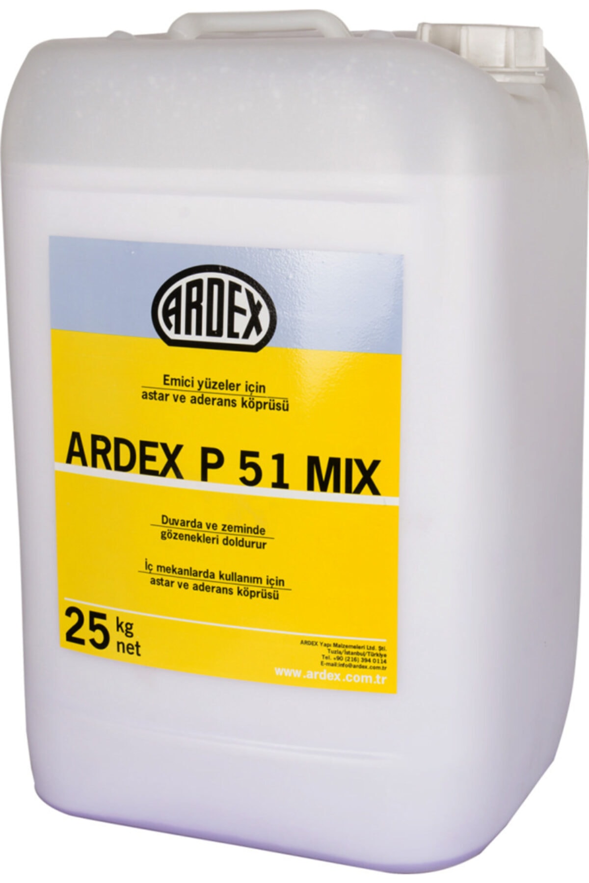 P 51 Mıx - Aderans Artırıcı Hazır Astar - 10 Kg