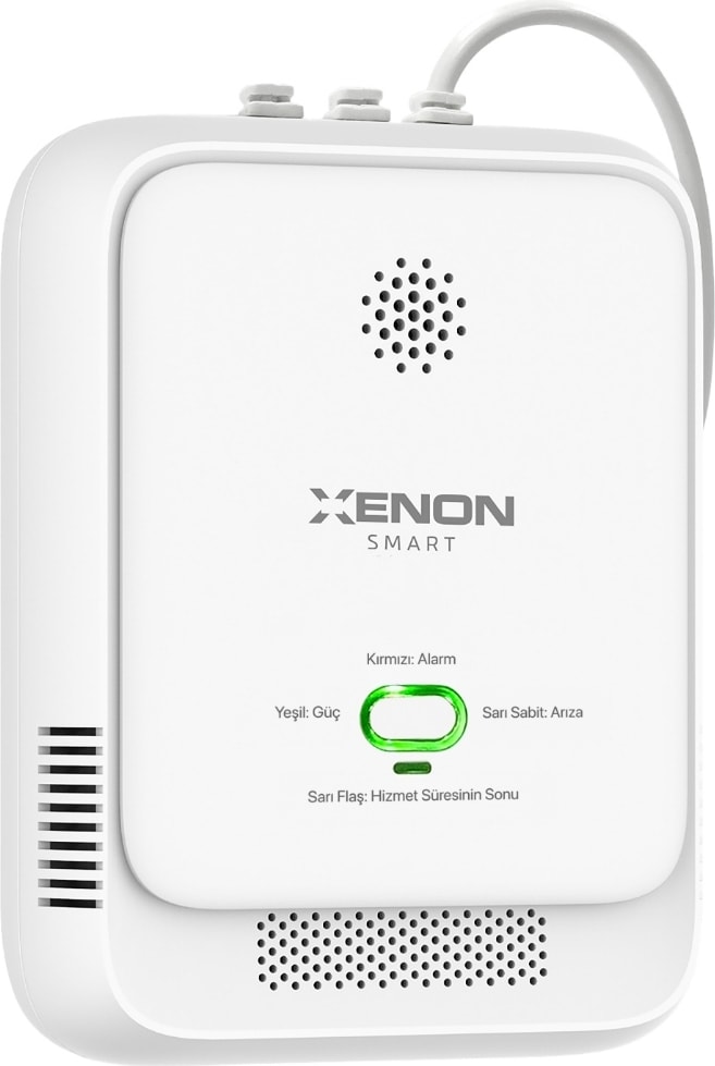 Akıllı Mobil Uygulama Denetimli Wi-Fi/Bluetooth Doğal Gaz Sensörü Ev için Yanıcı Gaz Dedektörü X7533