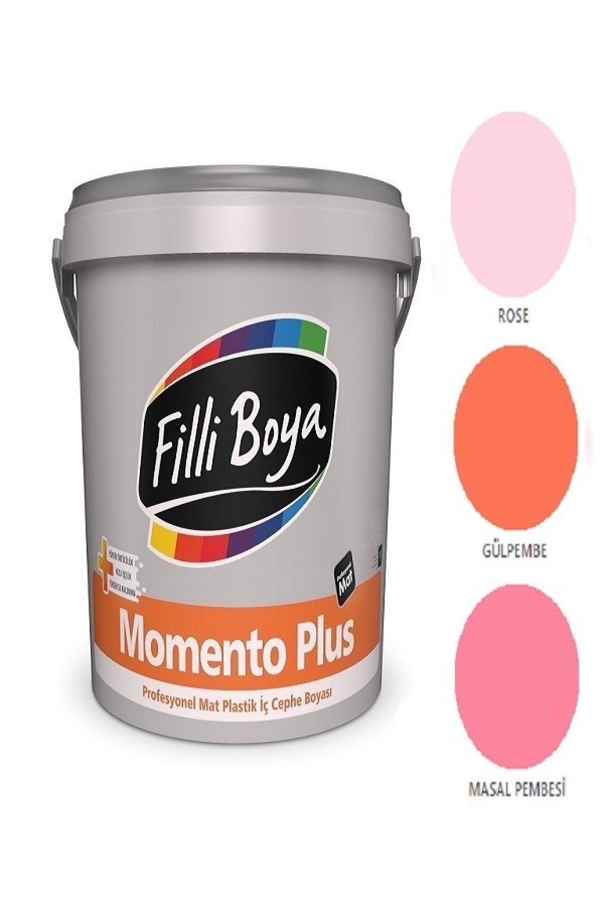 Momento Plus Profesyonel Mat Plastik Iç Cephe Boyası 2.5lt (rose)