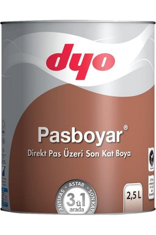 Pasboyar Direkt Pas Üstüne Son Kat Metal Boyası 0,75 Lt