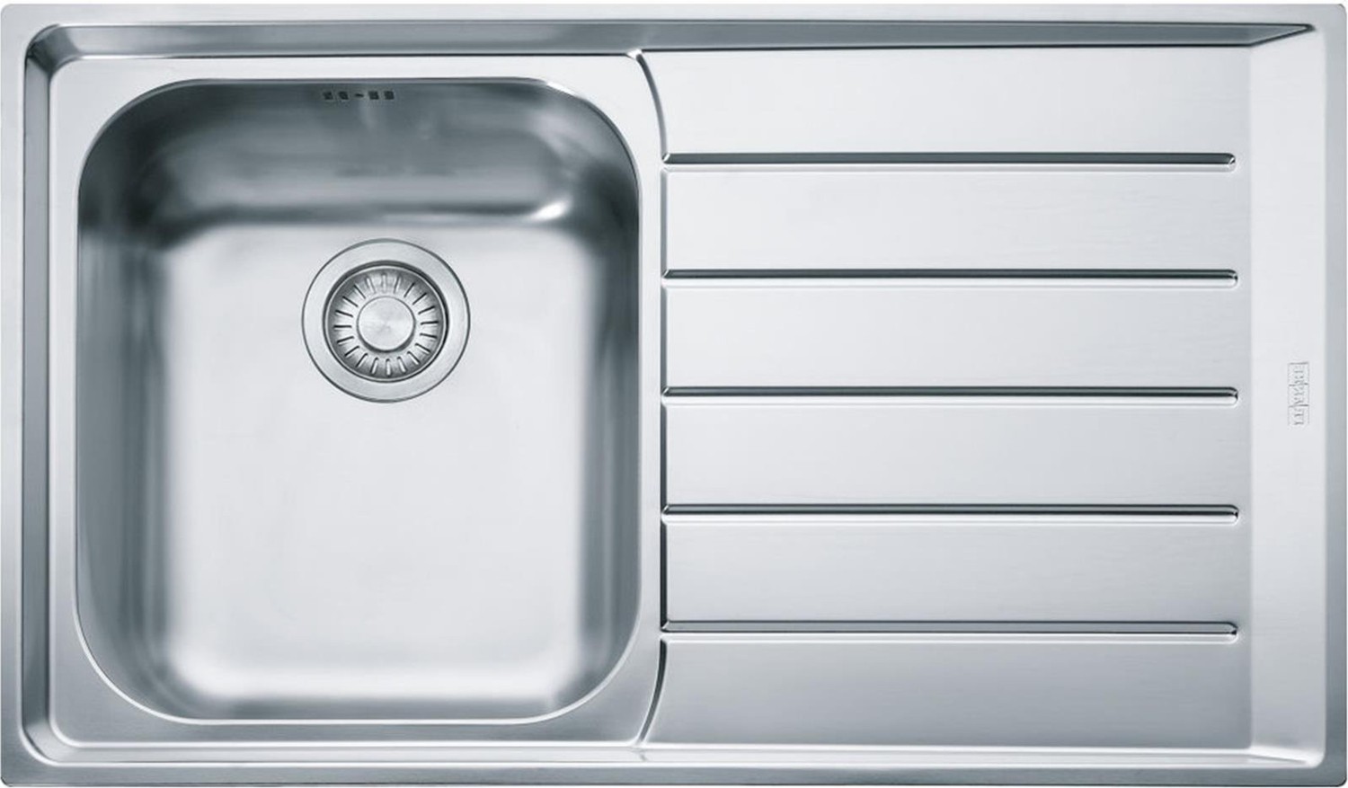Inox Neptun Nex 611 Tek Gözlü Sağ Damlalıklı Eviye (101.0656.165)