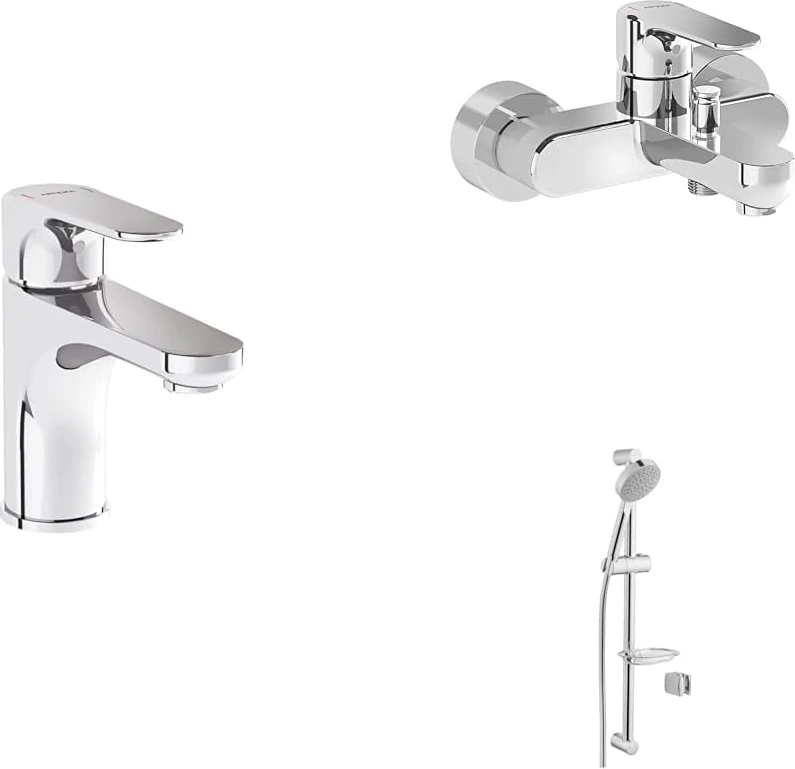 Ovalis Lavabo Bataryası, Banyo Bataryası ve Artema Master El Duşu Takımı Seti