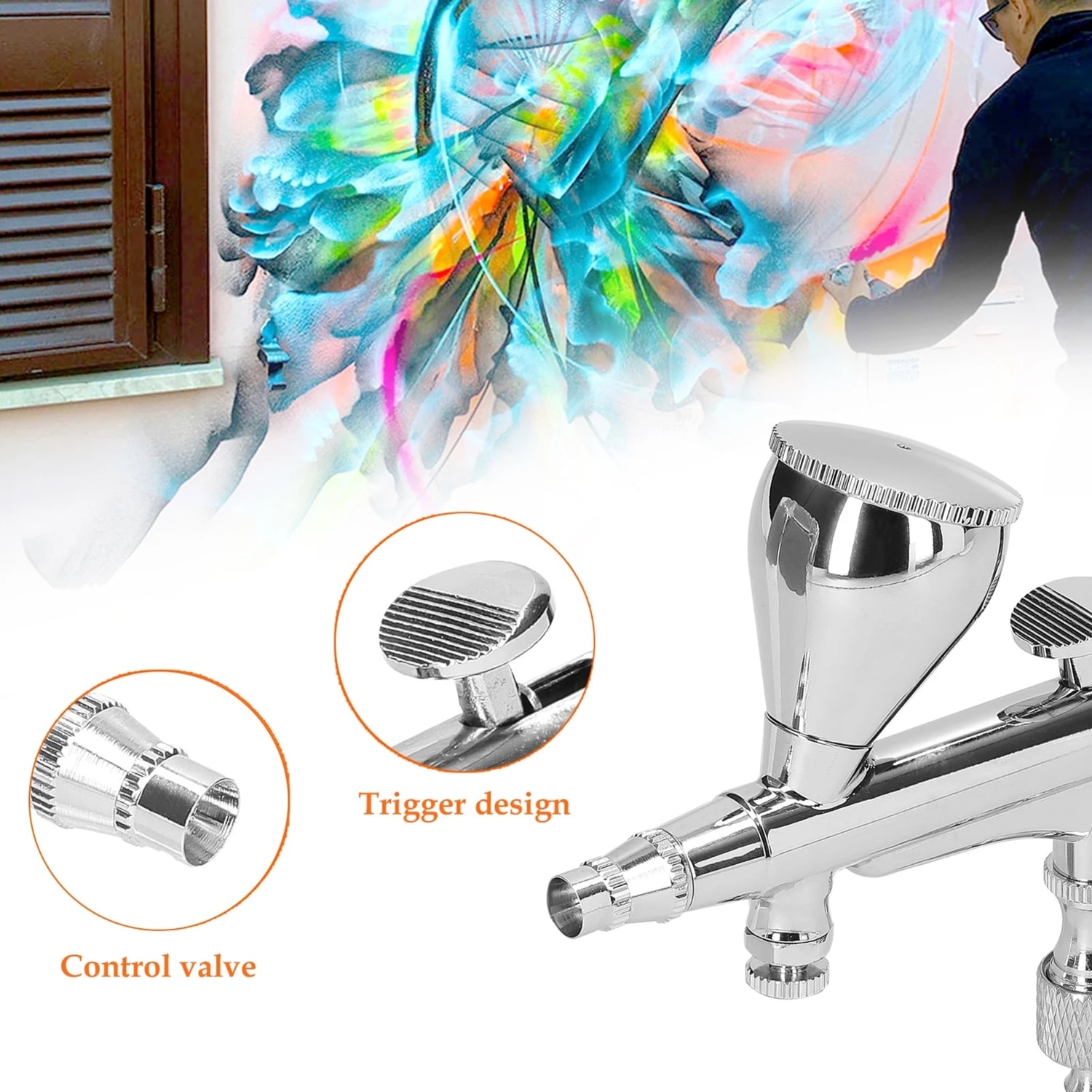 T218 Tarzı C Model Yapımı Için Çok Amaçlı Profesyonel Airbrush Dıy Sanat Boyama Airbrush Seti (Yurt Dışından)