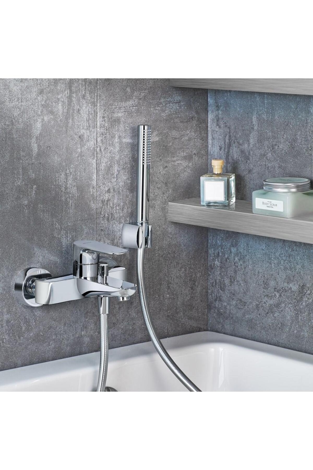 A42324 X-Line Banyo Bataryası Krom