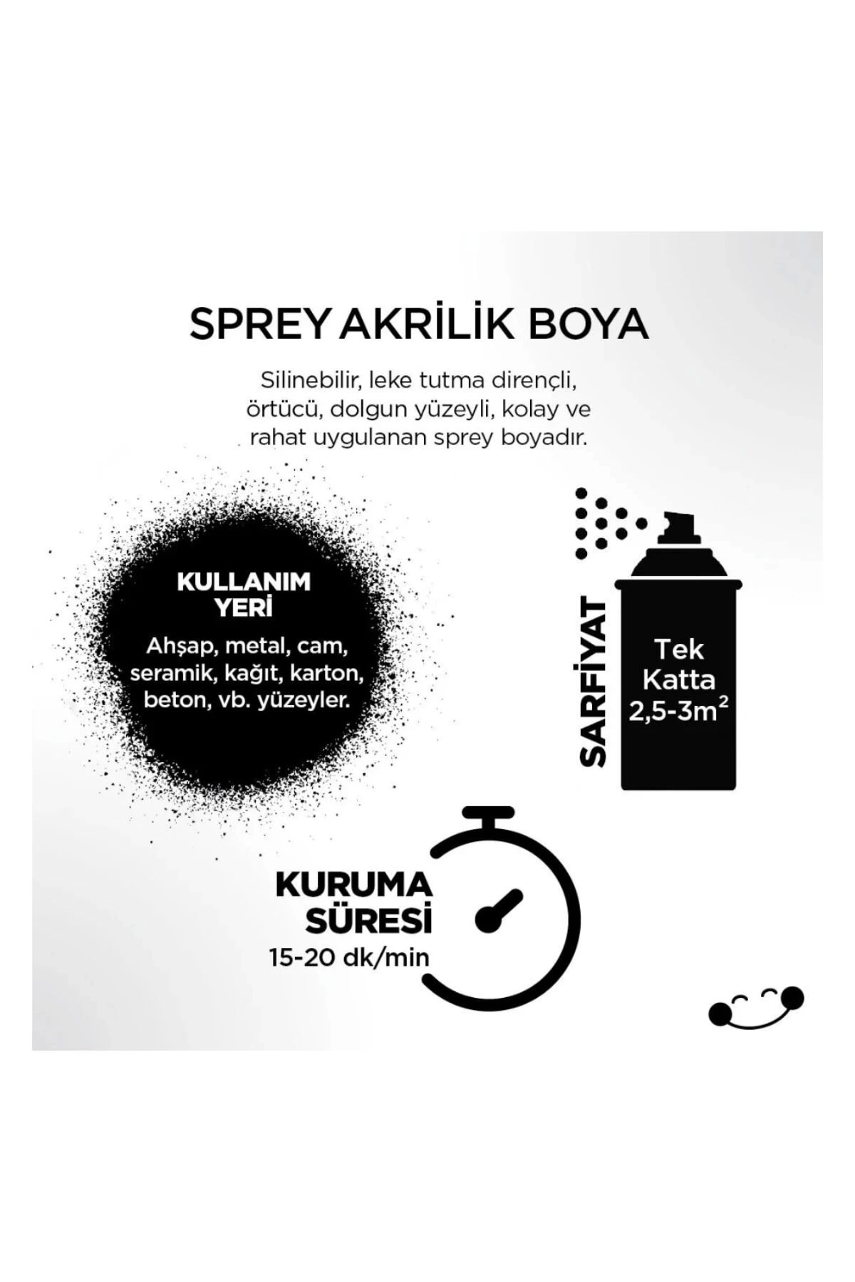 Akrilik Sprey Boya Universal Astar 400 ml P6391