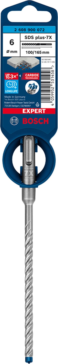 BOSCH Expert Sds Plus-7x Kırıcı Delici Delme Ucu 6 x 100 x 165 mm