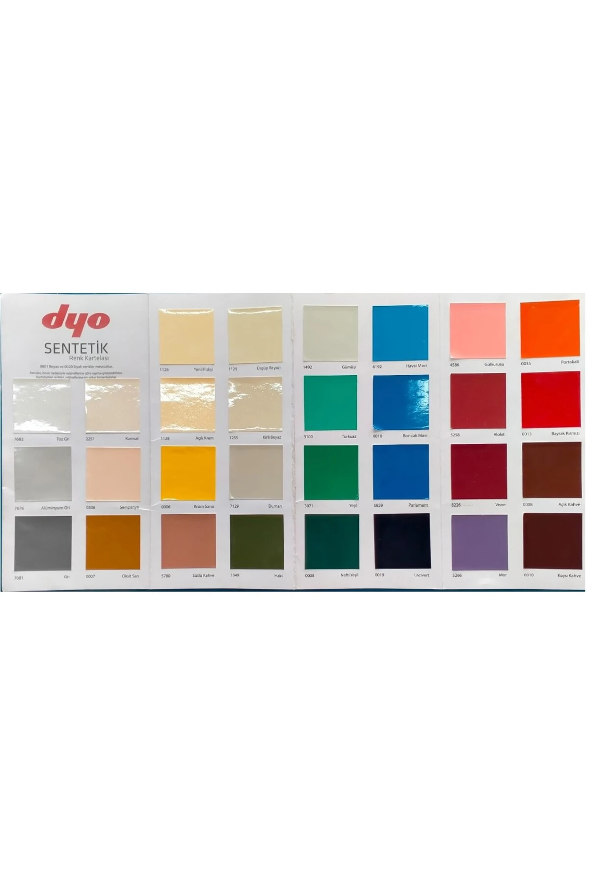 DyoSEN SENTETİK YAĞLI BOYA KİRLİ BEYAZ 0,75L (1255)