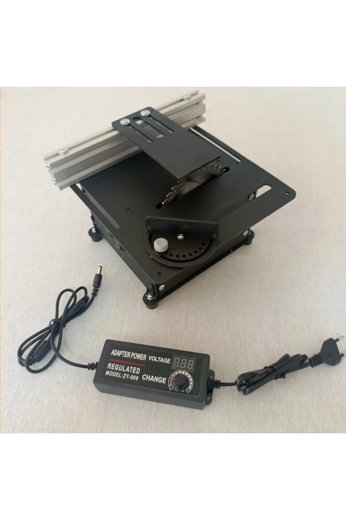 Mini Tezgah Tipi Daire Testere Ahşap Maket PlasTİK Pleksiglass Tesbih Kesim