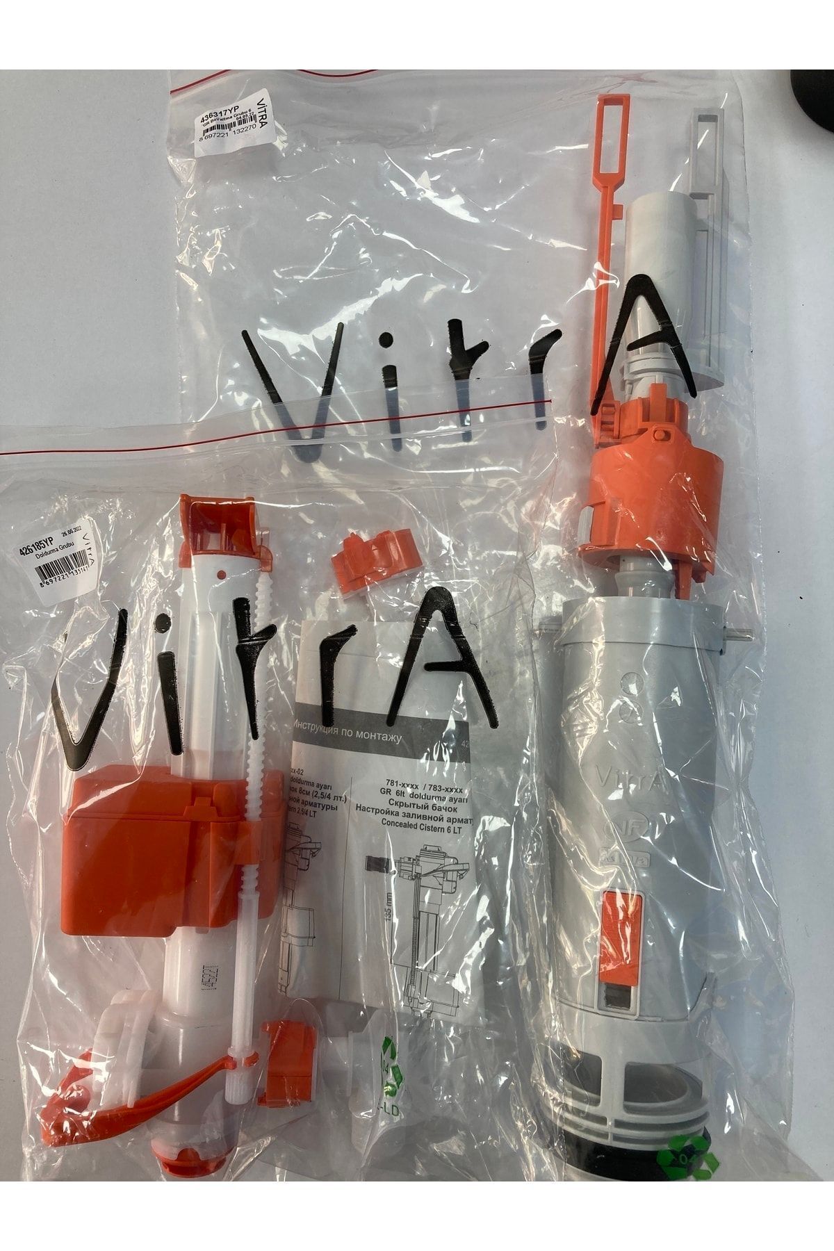 Gömme Rezervuar Iç Takımı Seti