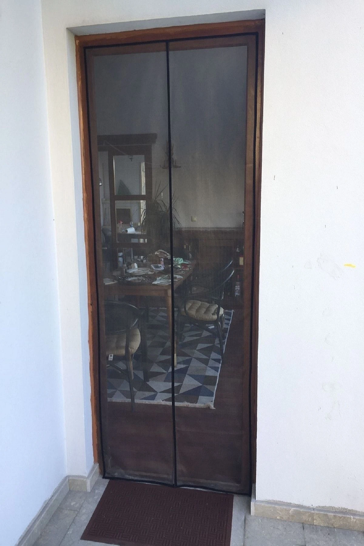 Sineklik En 93 Boy 220 Yıkanabilir Magnatik Fiberglass Kapı Penceresinekliği