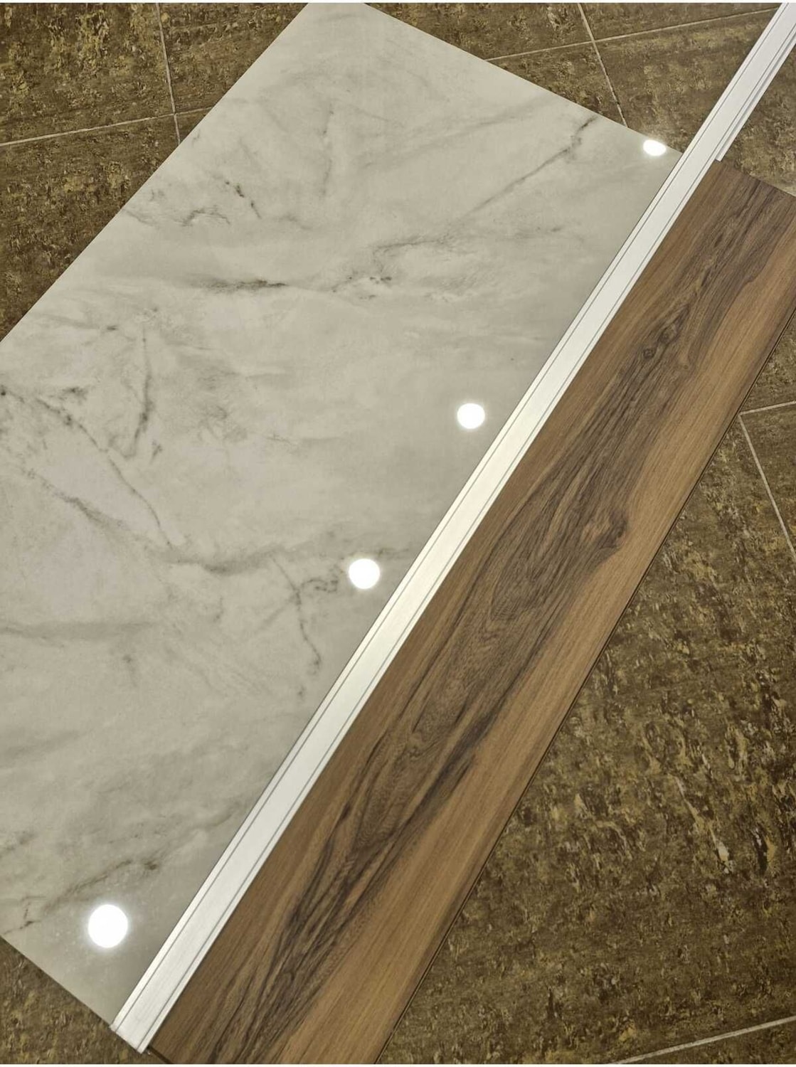 Alüminyum Profil Eşik Çıtası Z Model 90 Cm, 3 Adet, Geçmeli, Dayanıklı ve Şık Tasarım