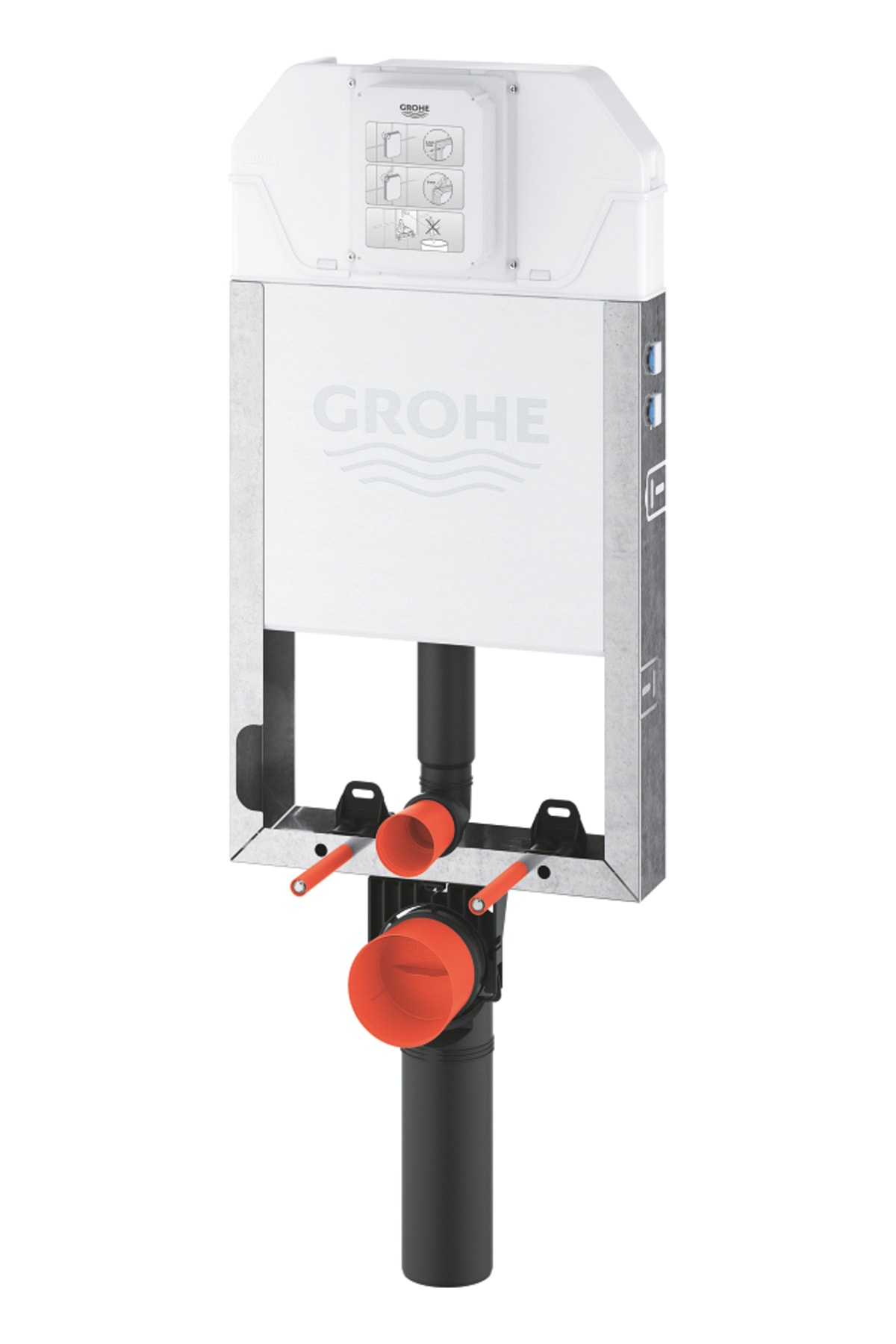 Uniset Gömme Rezervuar Pnömatik 89mm Ayak Hariç - 39683000