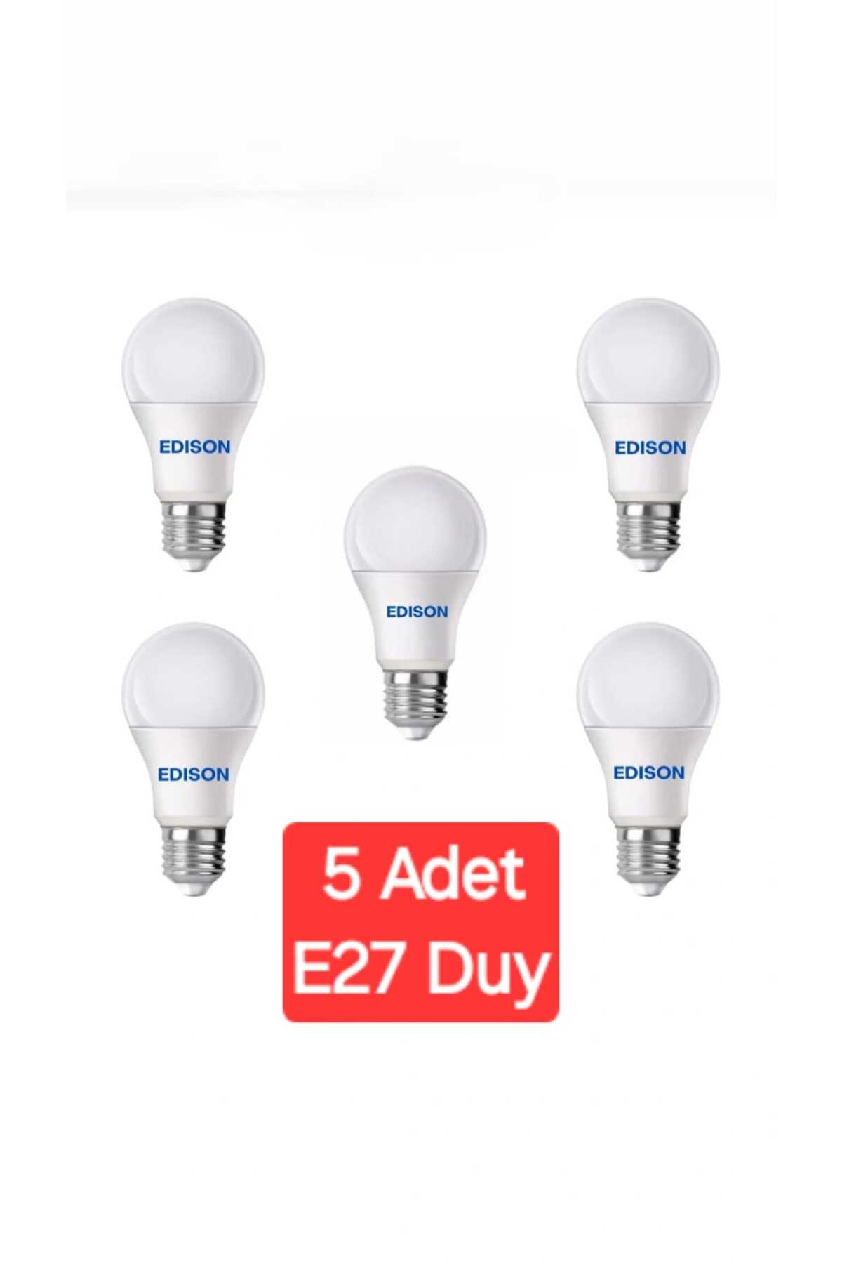Led Ampul Beyaz Renk 9 Watt Tasarruflu 5li Paket