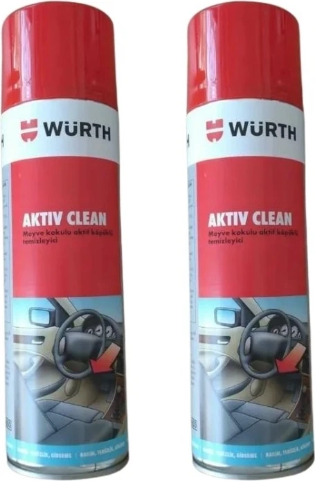 Activ Clean Araç İçi Temizleme Köpüğü 500 ml 2 Adet