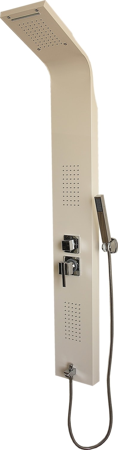 Banyo Sam Aras Beyaz Duş Paneli, Robot duş, duş kolonu, masajlı duş