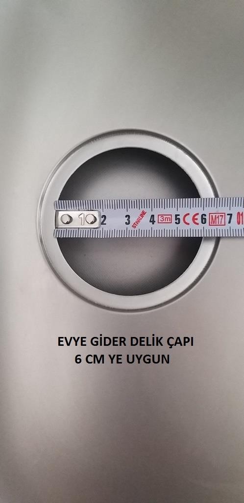 Tekdekor  Ebm 45 İnfant Od Gravity 45 Evye Süzgeçli Sifon Takımı
