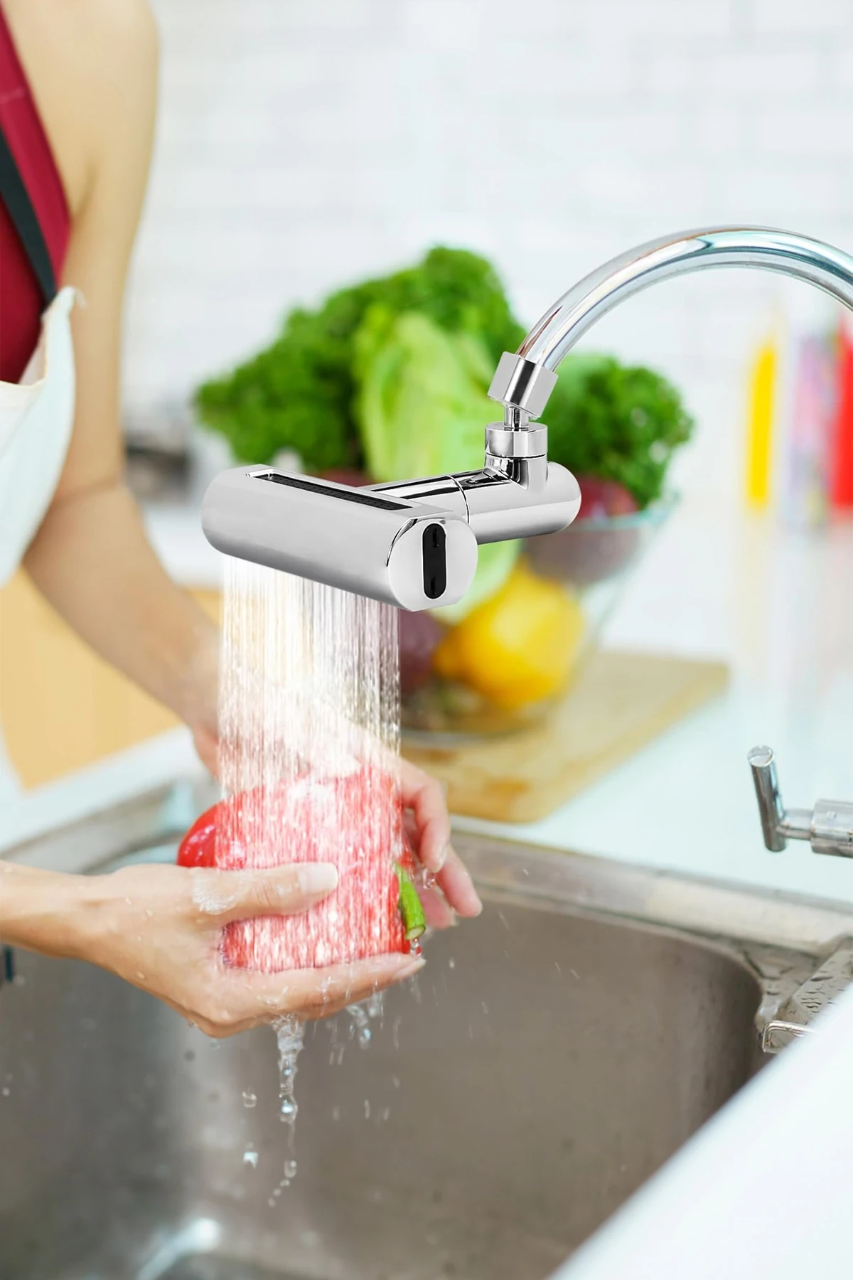 Akıllı Musluk Başlığı 4 Kademeli Ayarlanabilir Mutfak Armatür Lüx Lavabo Musluk Başlığı Yeni Nesil