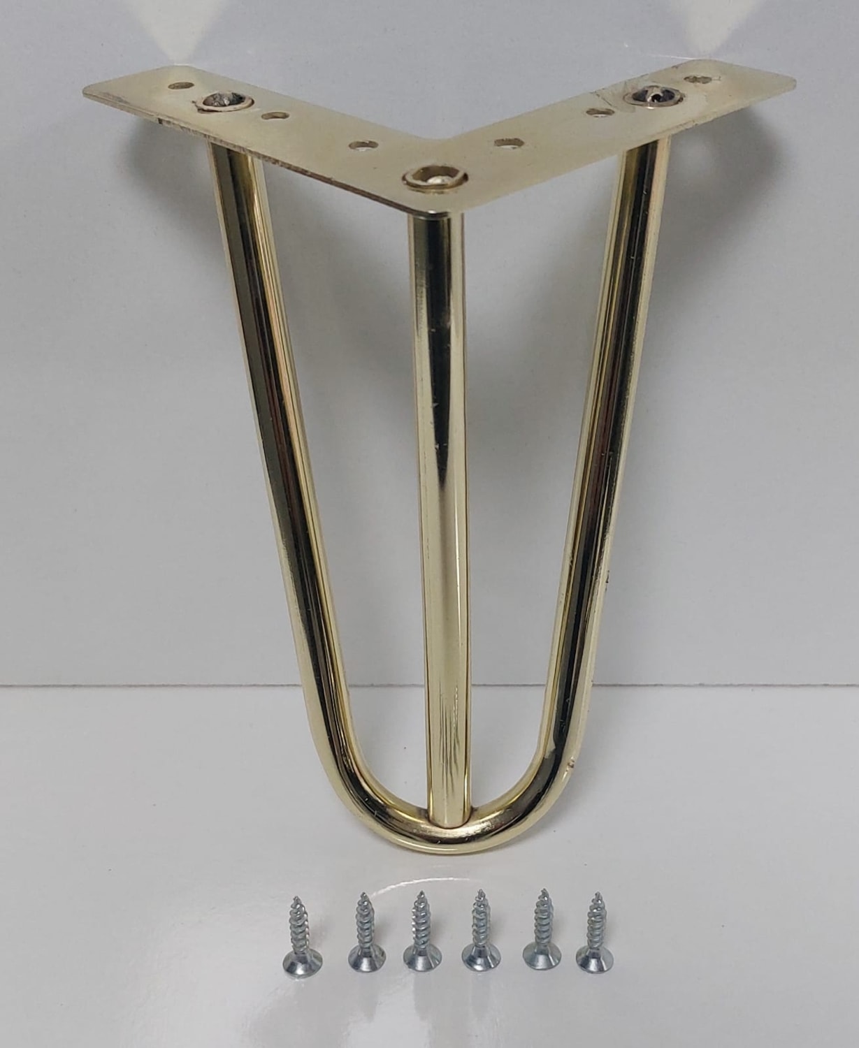 Mil Model 15 cm Gold Metal Mobilya Ayağı