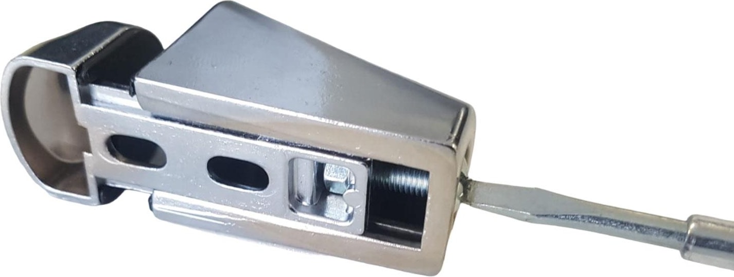 Pelikan Ayarlanabilir Etajer Cam Tutucu Ahşap Raf Tutucu Cam Etejeri Metal Vidalı Krom (4 Adet)