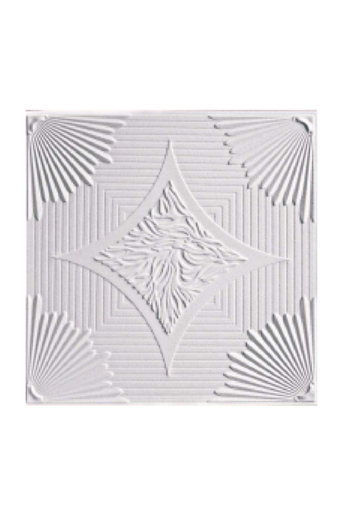Tavan Kaplama Kartonpiyer Stropiyer 50x50 Ptk-05 Rüzgar Gülü Tavan Kaplama 20 Ad -5m2