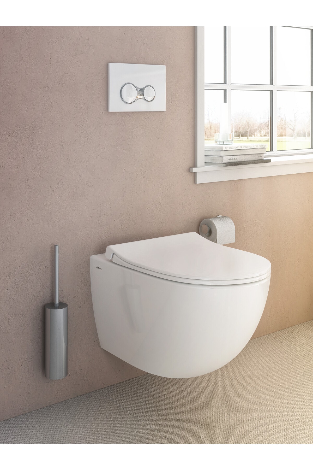 Sento 7748b003-6248 Asma Klozet Ve Klozet Kapağı Seti, Beyaz