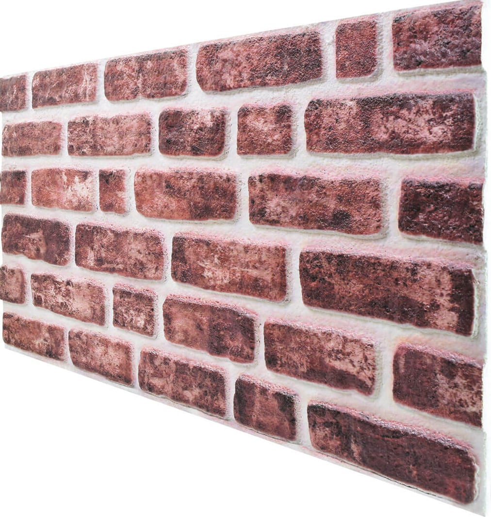 5 Adet (2,5m2) x Tuğla Desenli 3 Boyutlu Renkli Strafor Köpük Duvar Kaplama Paneli (BR-562)