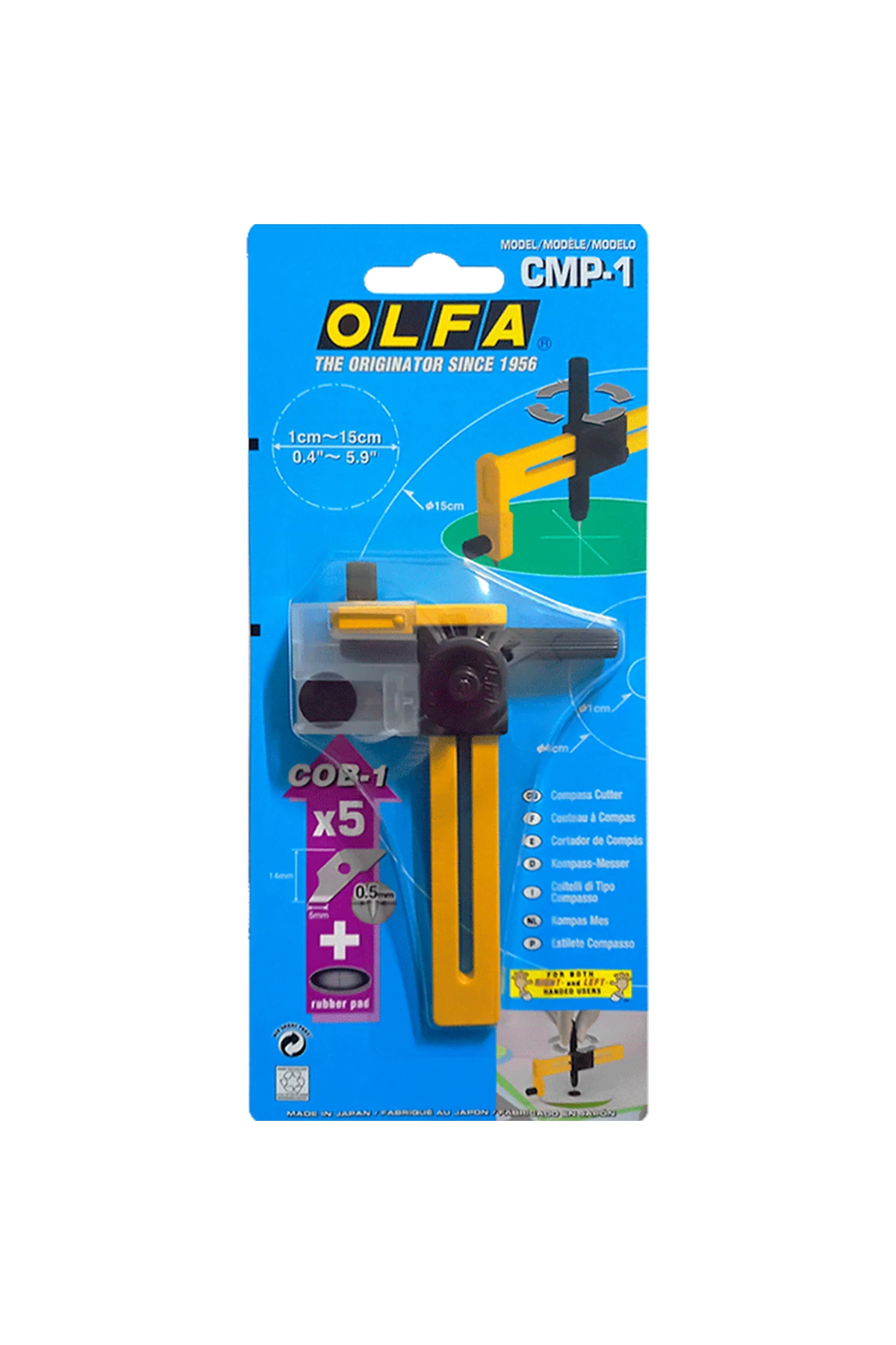 Maket Bıçağı Kağıt-Film-Daire Kes CMP-1